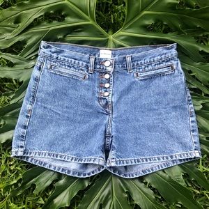 Vintage Calvin Klein Jeans Button Fly Jean Shorts